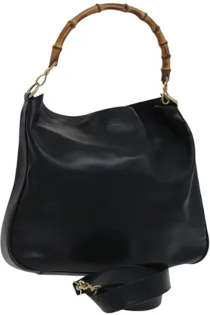 Gucci Dames, Pre-owned, Zwart, Maat: ONE Size Leer