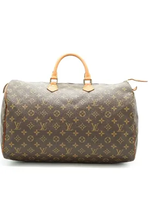LOUIS VUITTON Dames, Pre-owned, Bruin, Maat: ONE Size Leer