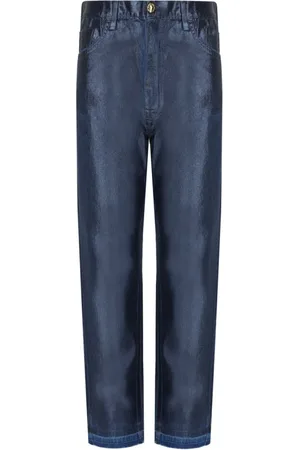 Elisabetta Franchi Dames, Jeans, Blauw, Maat: W27 Denim