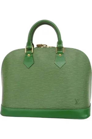 LOUIS VUITTON Dames, Pre-owned, Groen, Maat: ONE Size Leer