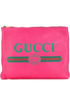 Gucci Dames, Pre-owned, Roze, Maat: ONE Size Leer