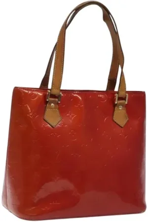 LOUIS VUITTON Dames, Pre-owned, Rood, Maat: ONE Size Leer