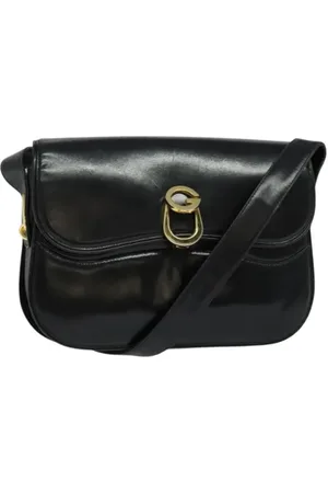 Gucci Dames, Pre-owned, Zwart, Maat: ONE Size Leer