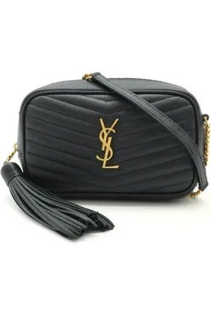 Saint Laurent Dames, Pre-owned, Zwart, Maat: ONE Size Leer