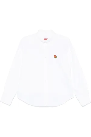 Kenzo Dames, Blouses & Shirts, Wit, Maat: S