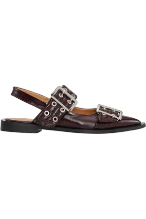 Ganni Dames, Schoenen, Rood, Maat: 38 EU Poliester