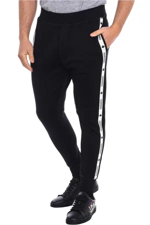 Dsquared2 Heren, Broeken, Zwart, Maat: S Katoen