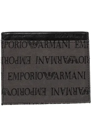 Emporio Armani Dames, Pre-owned, Grijs, Maat: ONE Size Leer