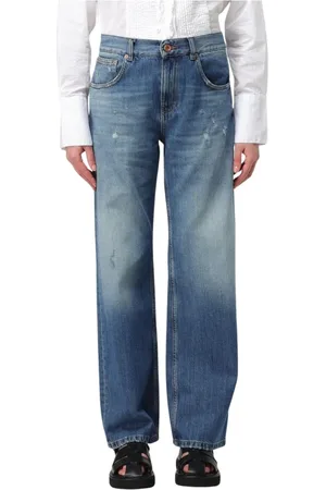 Aspesi Dames, Jeans, Blauw, Maat: W26 Katoen