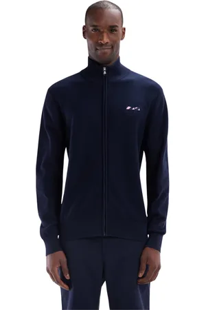 Eden Park Heren, Sweatshirts & Hoodies, Blauw, Maat: L Katoen