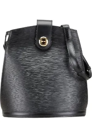 LOUIS VUITTON Dames, Pre-owned, Zwart, Maat: ONE Size Leer