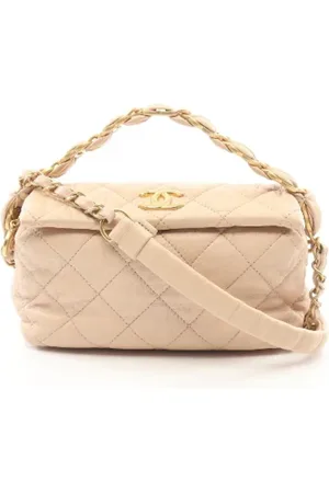CHANEL Dames, Pre-owned, , Maat: ONE Size Leer