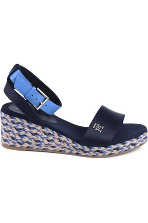 Tommy Hilfiger Dames, Schoenen, Blauw, Maat: 38 EU Poliester