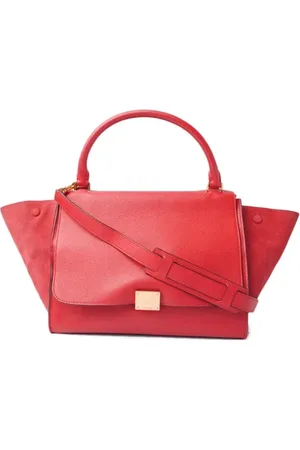 Céline Dames, Pre-owned, Rood, Maat: ONE Size Leer