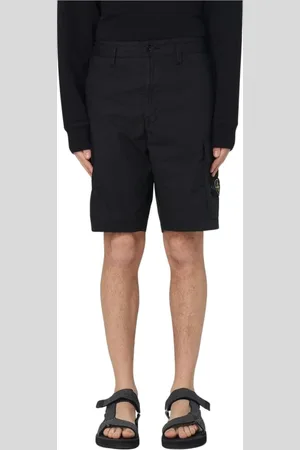 Stone Island Heren, Korte broeken, Zwart, Maat: W33