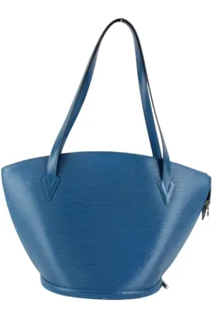 LOUIS VUITTON Dames, Pre-owned, Blauw, Maat: ONE Size Leer