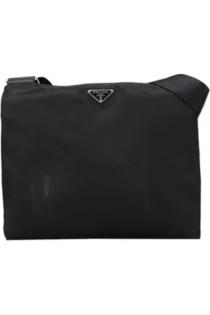 Prada Dames, Pre-owned, Zwart, Maat: ONE Size Nylon