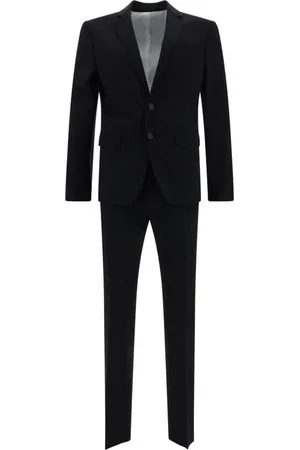 Dsquared2 Heren, Pakken, Zwart, Maat: 2XL Wol