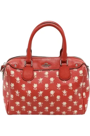 Coach Dames, Pre-owned, Rood, Maat: ONE Size Leer
