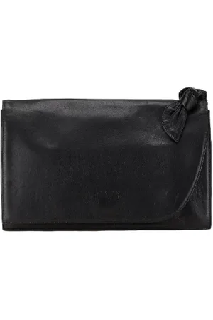 VALENTINO Dames, Pre-owned, Zwart, Maat: ONE Size Leer