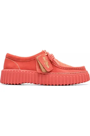Clarks Dames, Schoenen, Rood, Maat: 37 1/2 EU Suède