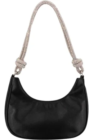 Twentyfour Dames, Tassen, Zwart, Maat: ONE Size Satijn