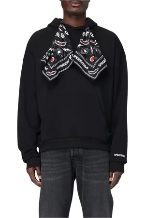 Sprayground Heren, Sweatshirts & Hoodies, Zwart, Maat: XS Katoen
