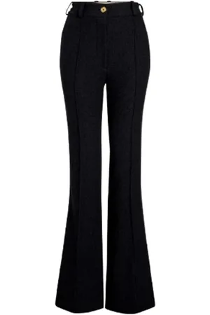 Patou Dames, Broeken, Zwart, Maat: XS