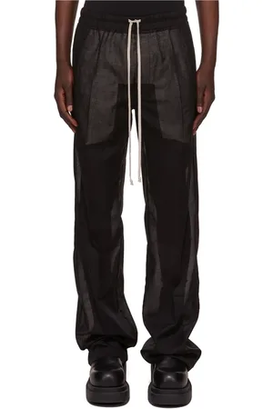 Rick Owens Heren, Broeken, Zwart, Maat: L