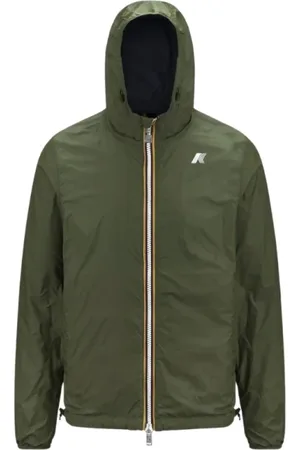 K-Way Heren, Jassen, Groen, Maat: XS Nylon