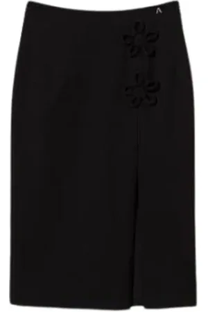 Twin-Set Dames, Rokken, Zwart, Maat: XS