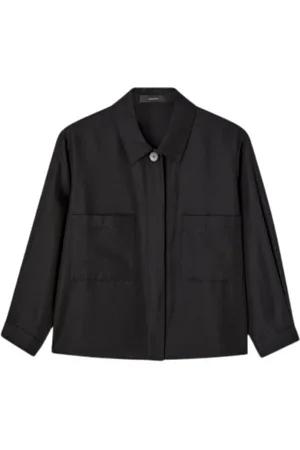 Joseph Dames, Blouses & Shirts, Zwart, Maat: S Katoen