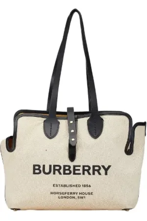 Burberry Dames, Pre-owned, , Maat: ONE Size Leer