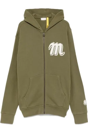 Moncler Heren, Sweatshirts & Hoodies, Groen, Maat: S
