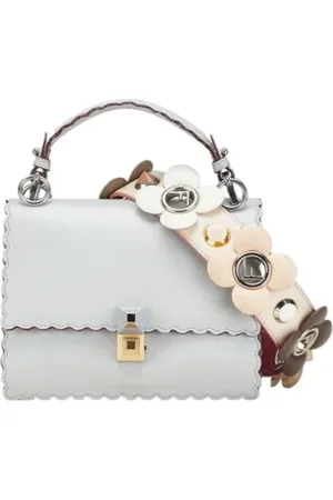 Fendi Dames, Pre-owned, Blauw, Maat: ONE Size Leer