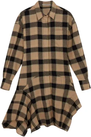 Stella McCartney Dames, Jurken, Bruin, Maat: XS