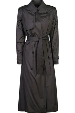 Moncler Dames, Mantels, Zwart, Maat: L Poliester