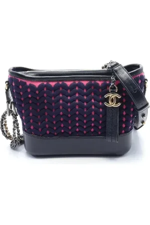 CHANEL Dames, Pre-owned, Veelkleurig, Maat: ONE Size Leer