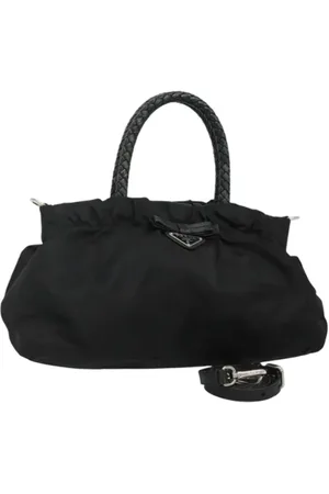 Prada Dames, Pre-owned, Zwart, Maat: ONE Size Nylon