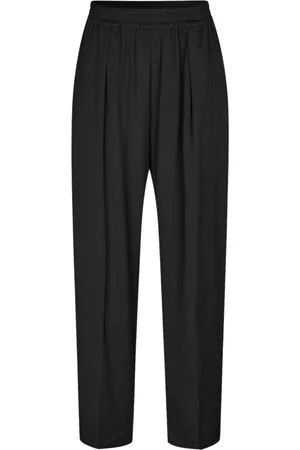 Samsøe Samsøe Dames, Broeken, Zwart, Maat: XS Viscose