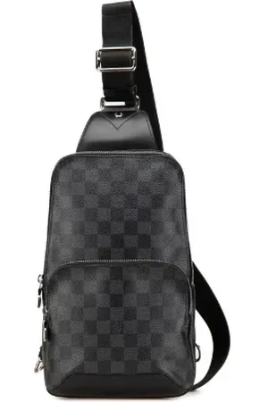 LOUIS VUITTON Heren, Pre-owned, Zwart, Maat: ONE Size Leer