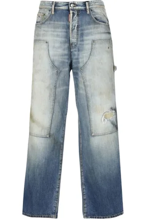 Dsquared2 Heren, Jeans, Blauw, Maat: S