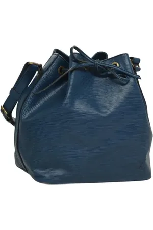 LOUIS VUITTON Dames, Pre-owned, Blauw, Maat: ONE Size Leer