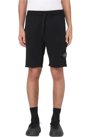 Stone Island Heren, Korte broeken, Zwart, Maat: S Katoen