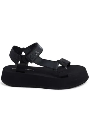 Calvin Klein Dames, Schoenen, Zwart, Maat: 40 EU Poliester