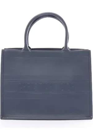 Dior Dames, Pre-owned, Blauw, Maat: ONE Size Leer