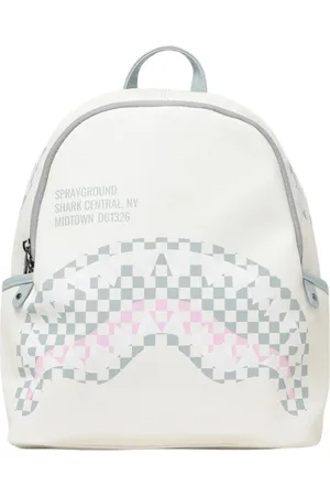 Sprayground Heren, Tassen, Wit, Maat: ONE Size Leer