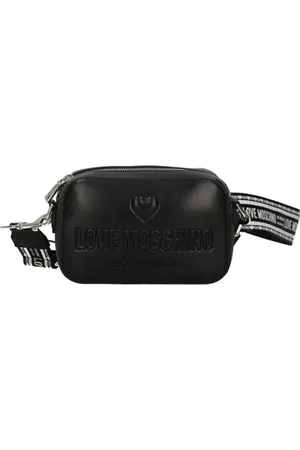Moschino Dames, Tassen, Zwart, Maat: ONE Size Leer