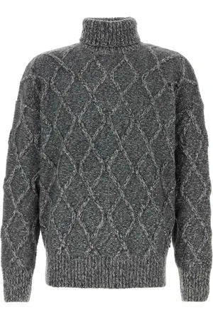 HUGO BOSS Heren, Truien, Grijs, Maat: XL Nylon
