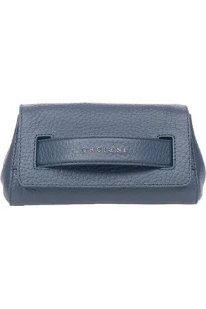 Orciani Dames, Tassen, Blauw, Maat: ONE Size Leer